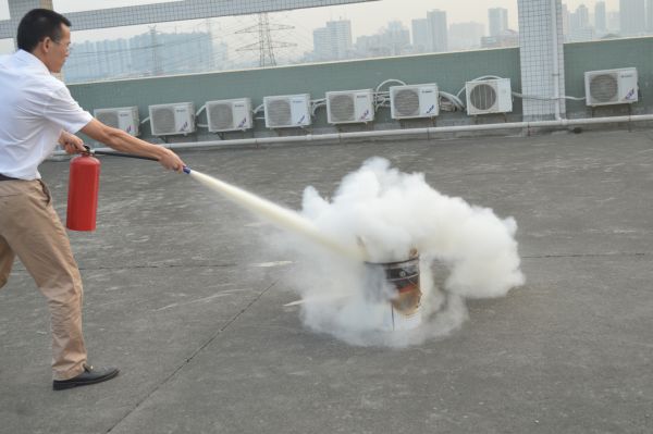 天鑒檢測舉行2013年度消防演習