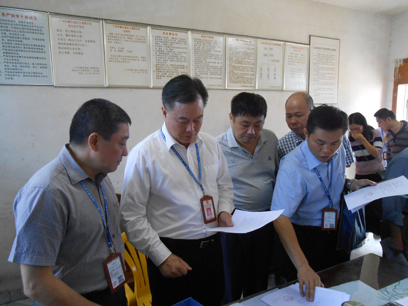 廣州開展危險化學品重大危險源企業執法檢查